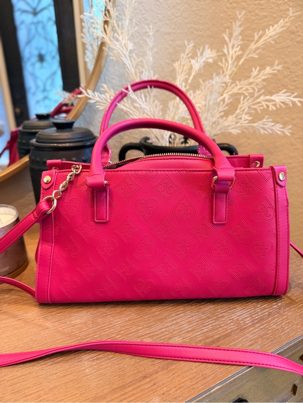 Juicy Couture hot pink bag